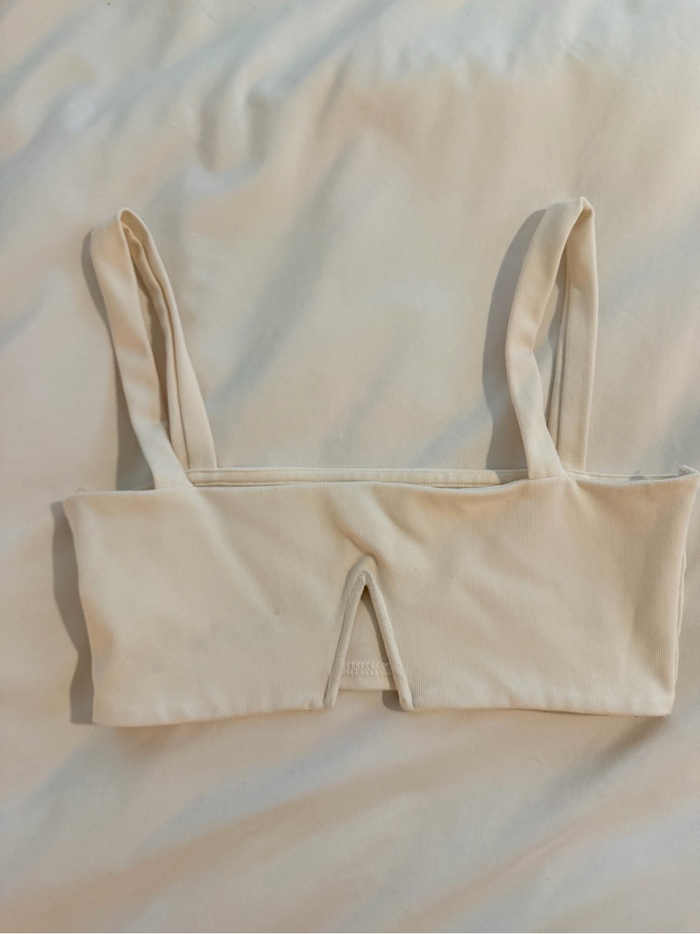 Edikted Square-Neck Bralette with Front Keyhole